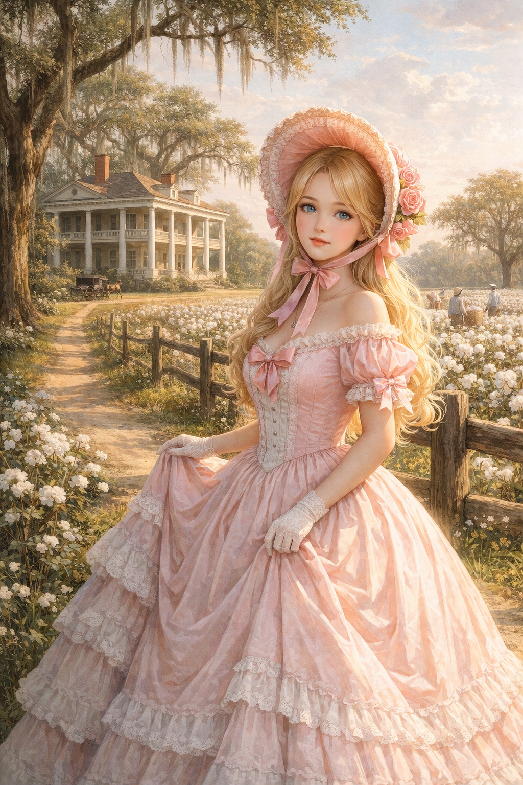 Cover art for The Master's Daughter, a romance scenario on AI Dungeon