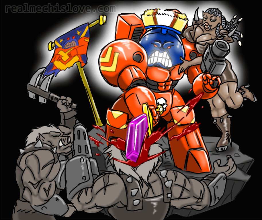 Cover art for The Last Stand of the Psycho-Warriors, a psycho warriors scenario on AI Dungeon