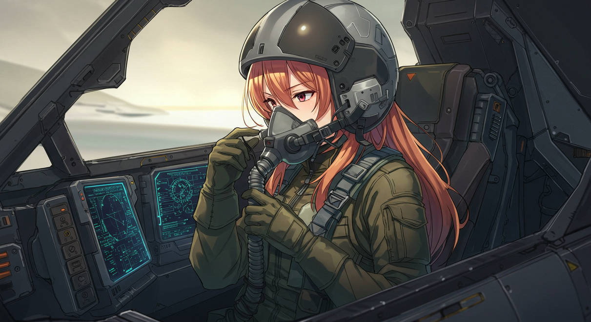 Cover art for “Mercenary Aces!”, a pilot scenario on AI Dungeon