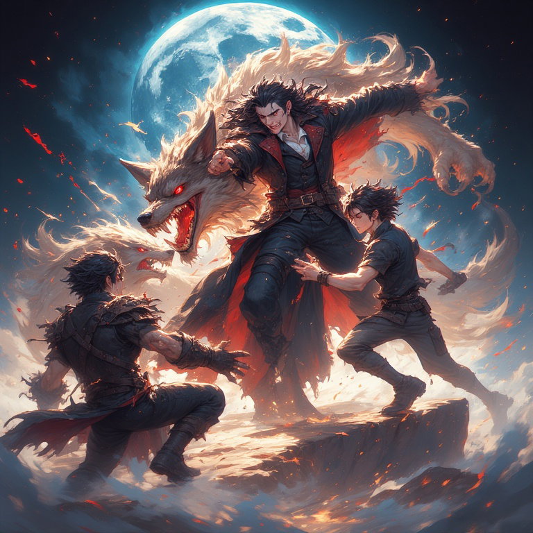 Cover art for Unholy Trinity on AI Dungeon