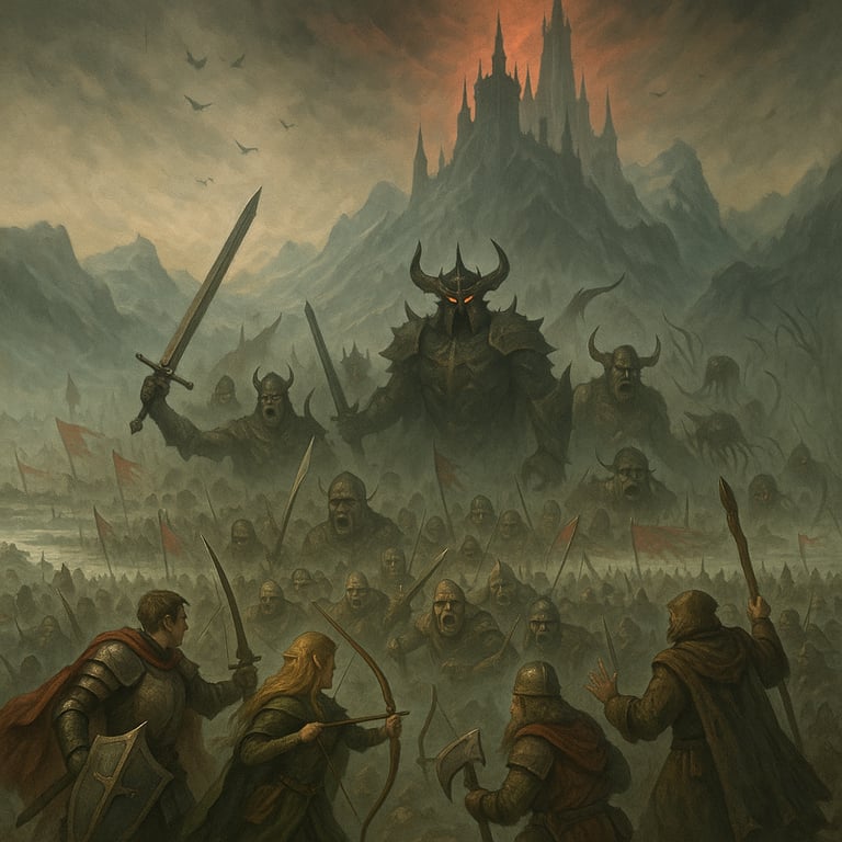 Cover art for Fight a war against the Demon King , an epic war scenario on AI Dungeon