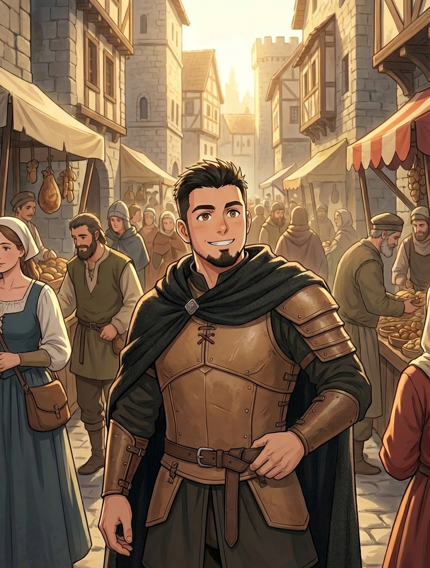 Cover art for Bound by the Storm's Heart, a savehusbandos scenario on AI Dungeon