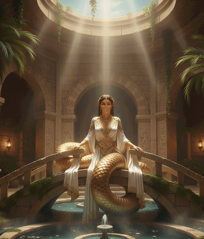 Cover art for Accidentally married a Lamia, a romance scenario on AI Dungeon