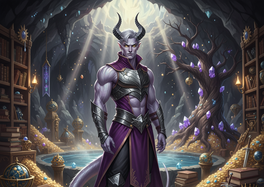 Cover art for The love built under the mountain , a dragons scenario on AI Dungeon