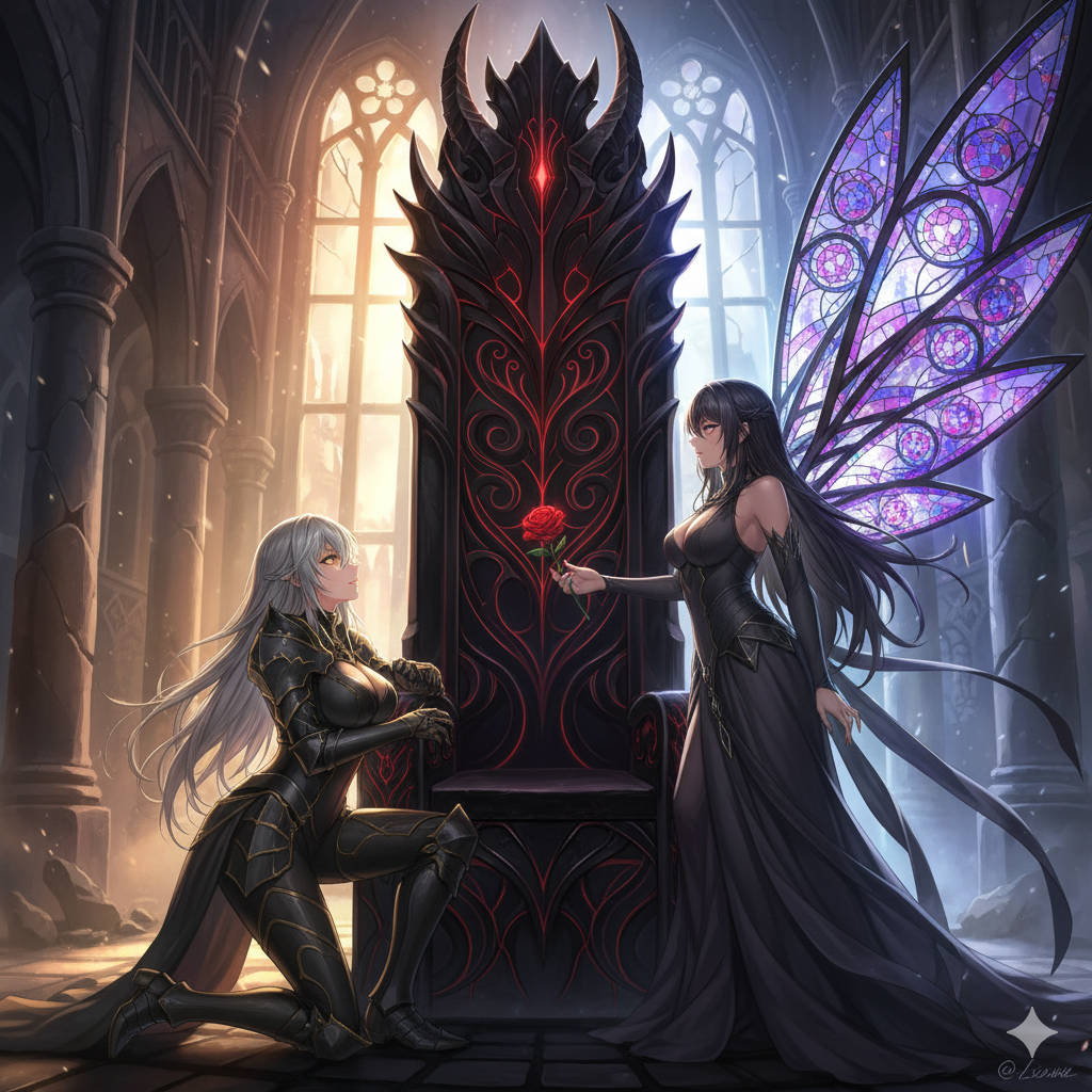 Cover art for Hells Unexpected Heir, a demons scenario on AI Dungeon