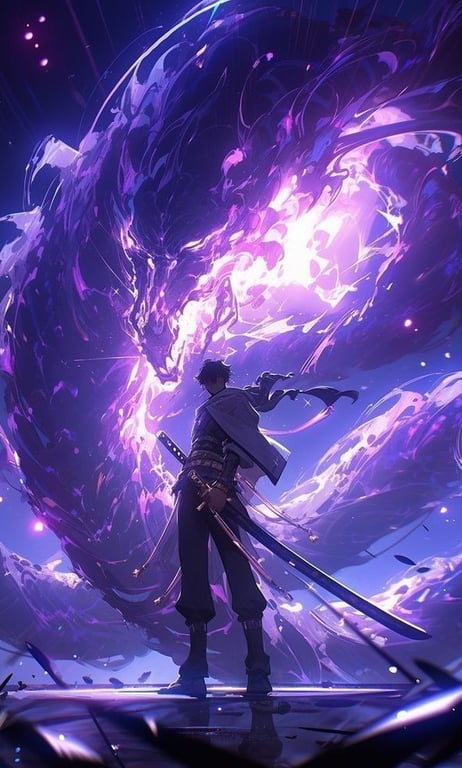 Cover art for Magic Swordsmen , a dragon scenario on AI Dungeon