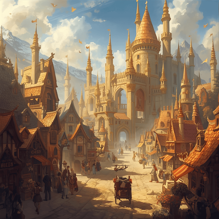 Cover art for Your Fantasy Tale, a magic scenario on AI Dungeon
