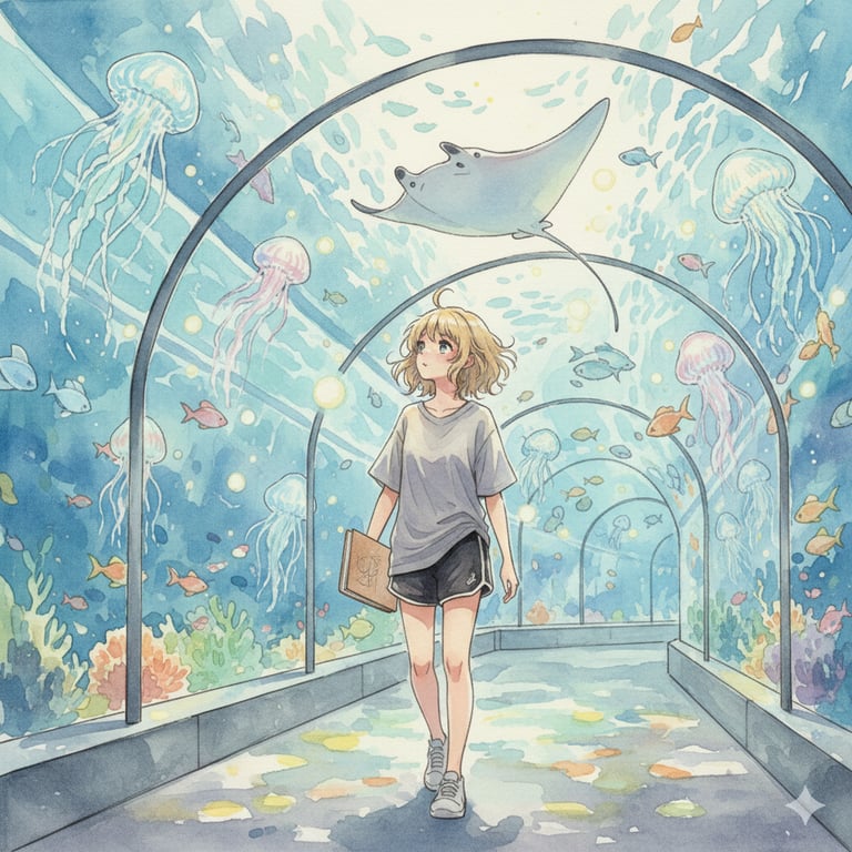 Cover art for Shiokaze(Aquarium) Days, a slice of life scenario on AI Dungeon