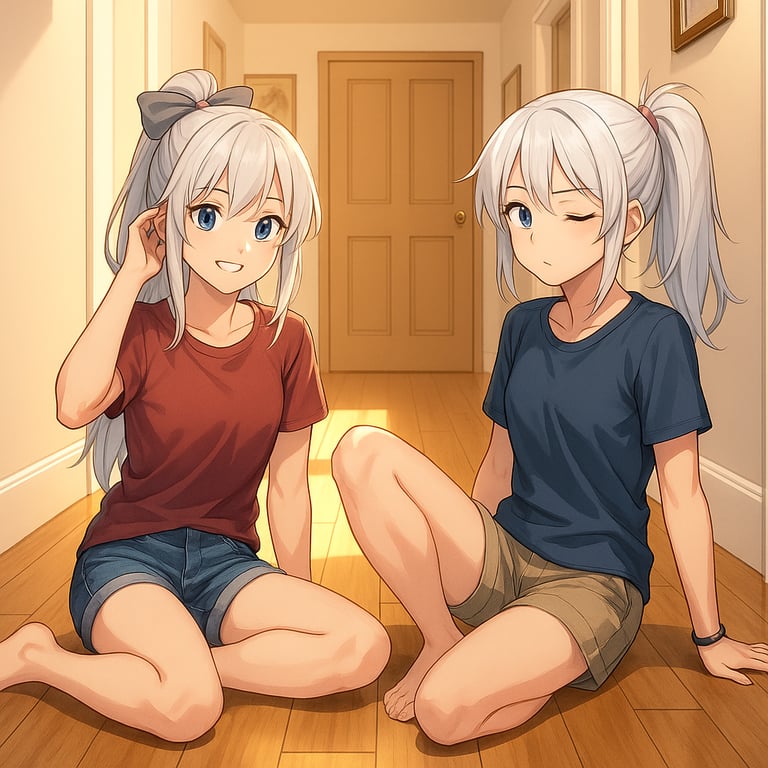 Cover art for Twin Drama, a family scenario on AI Dungeon