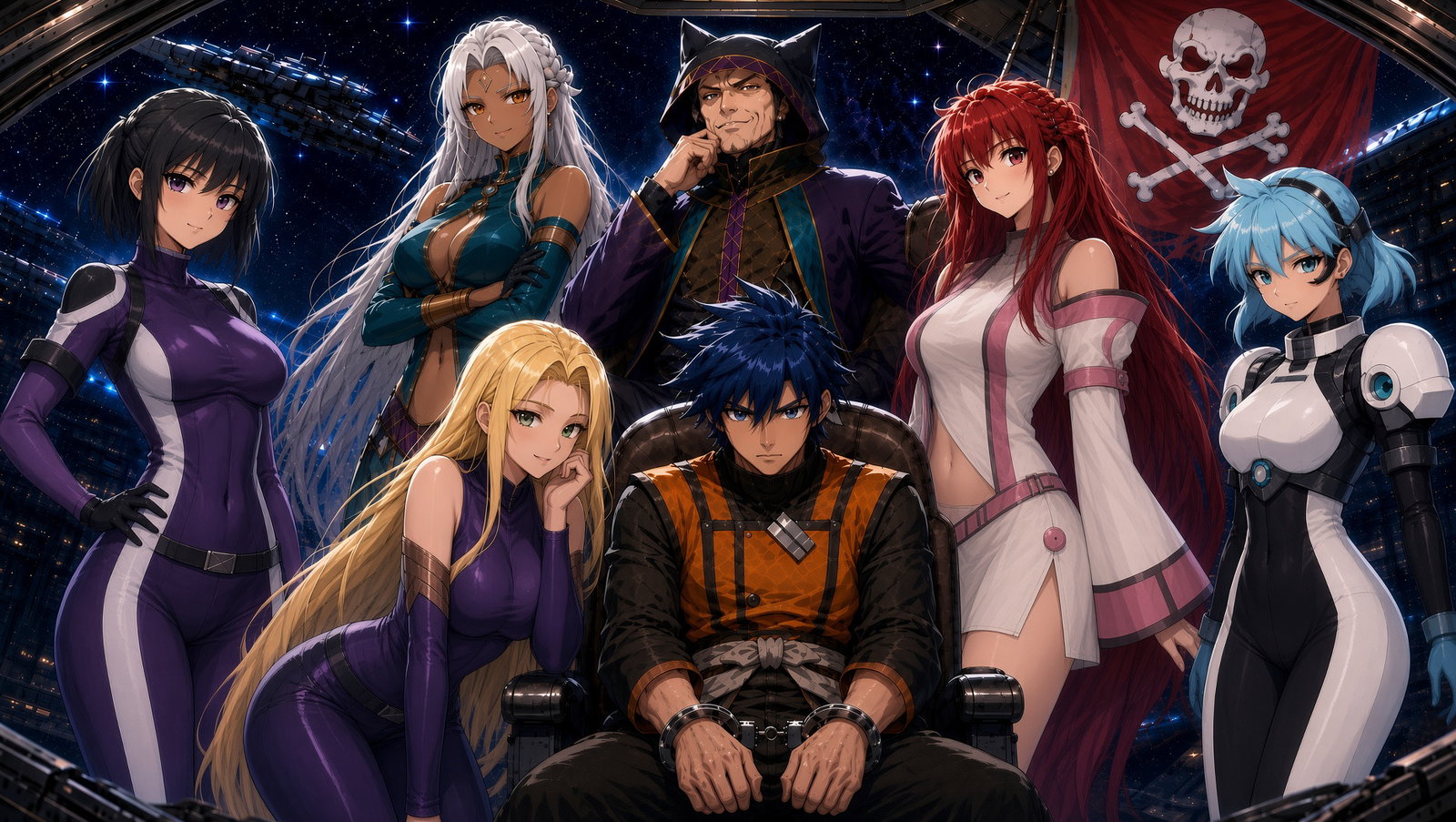 Cover art for VANDREAD: Captured by Female Pirates!, a romance scenario on AI Dungeon