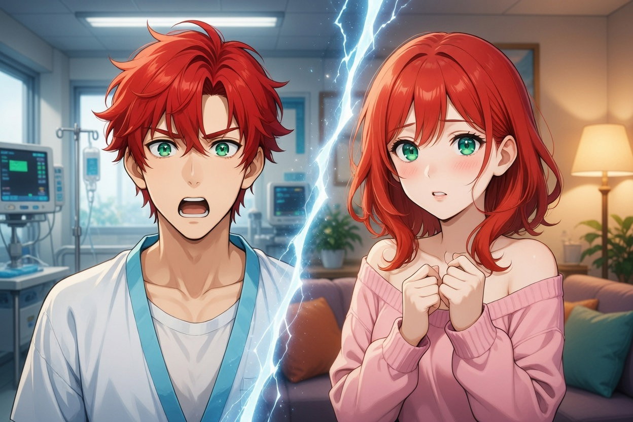 Cover art for The Shape They'll Become, a genderbender scenario on AI Dungeon