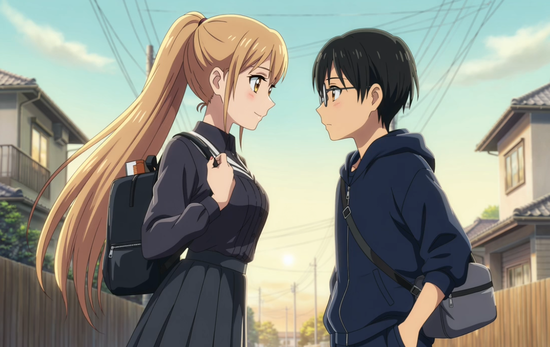 Cover art for Older Girl Next Door, a romance scenario on AI Dungeon
