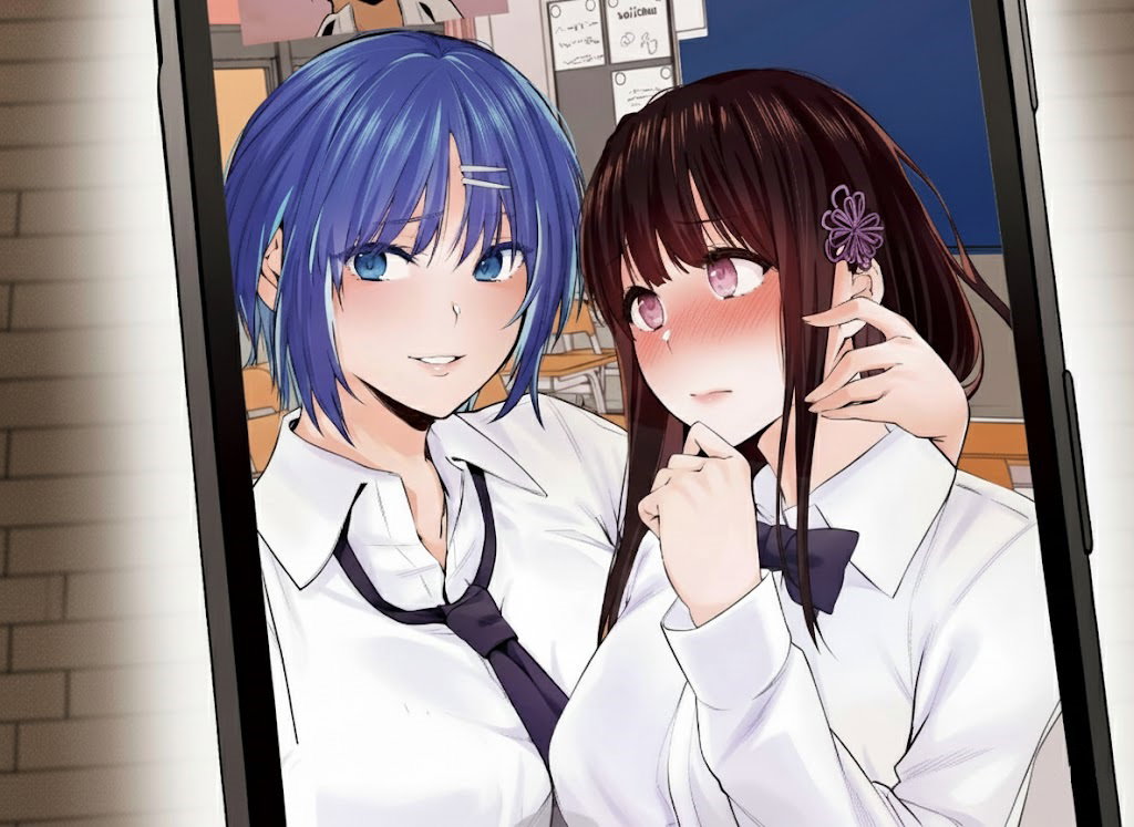 Cover art for She Stole Your Girlfriend, Now She Wants You!, a romance scenario on AI Dungeon
