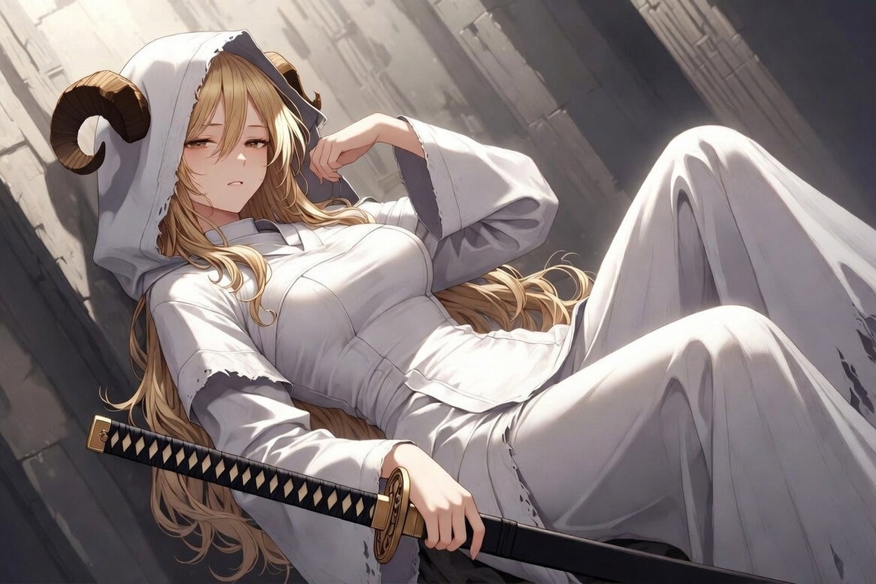 Cover art for Your Sword Demon Wife, a romance scenario on AI Dungeon