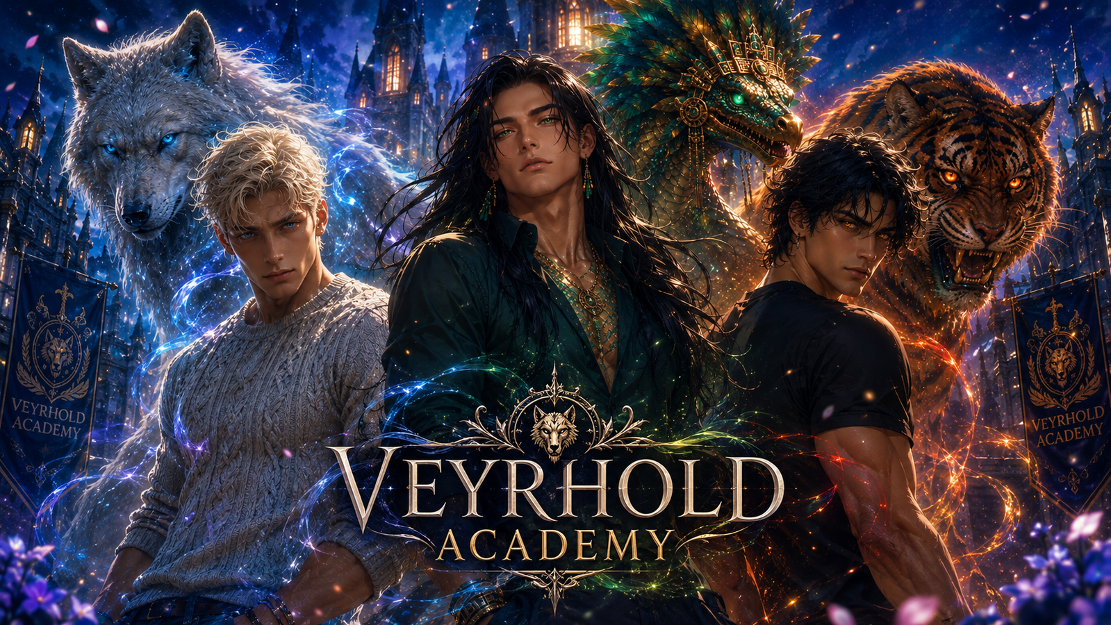 Cover art for Veyrhold Academy, a savehusbandos scenario on AI Dungeon