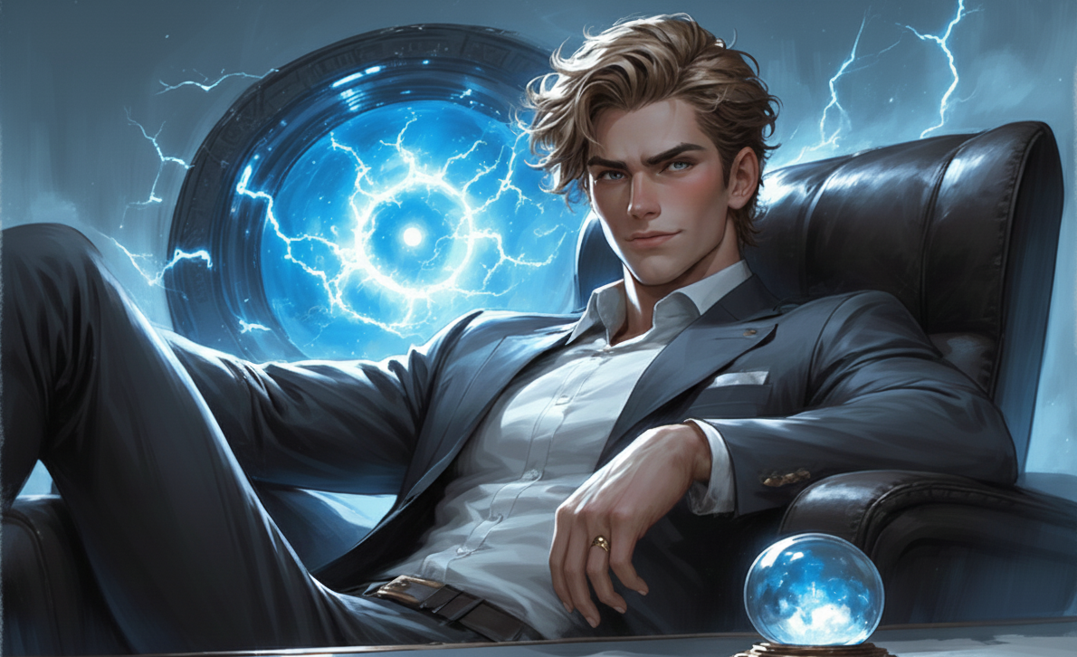 Cover art for Demi-God Husbando: Vetros, a natural mermaid scenario on AI Dungeon