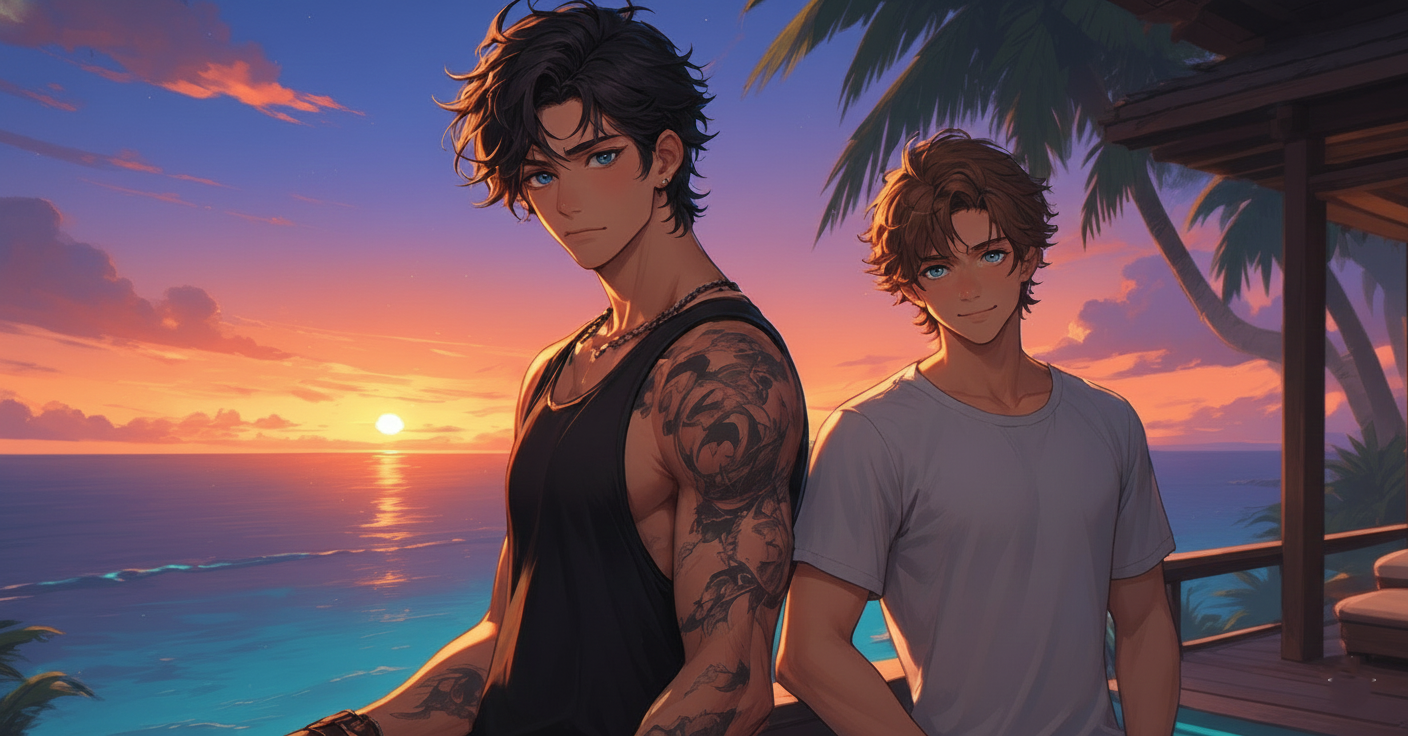 Cover art for Shared Paradise, a savehusbandos scenario on AI Dungeon