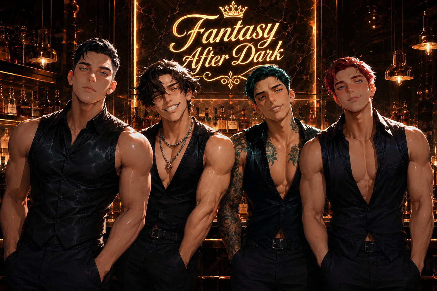Cover art for Fantasy After Dark, a savehusbandos scenario on AI Dungeon