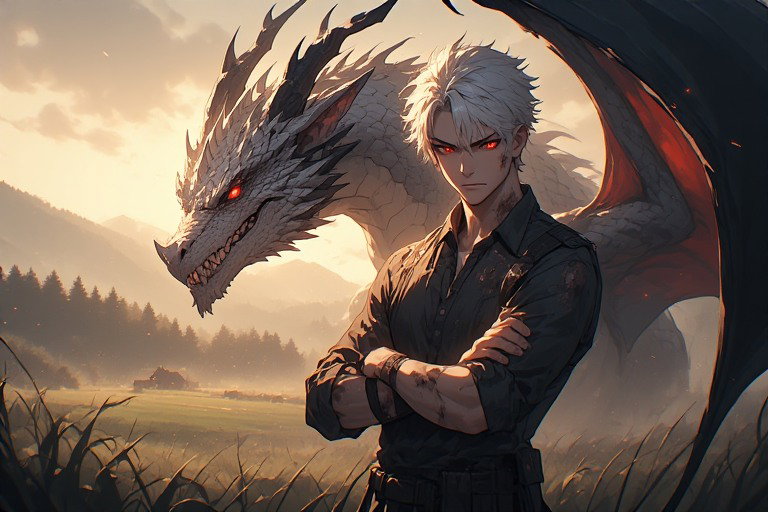 Cover art for Where the Dragon Fell, a savehusbandos scenario on AI Dungeon