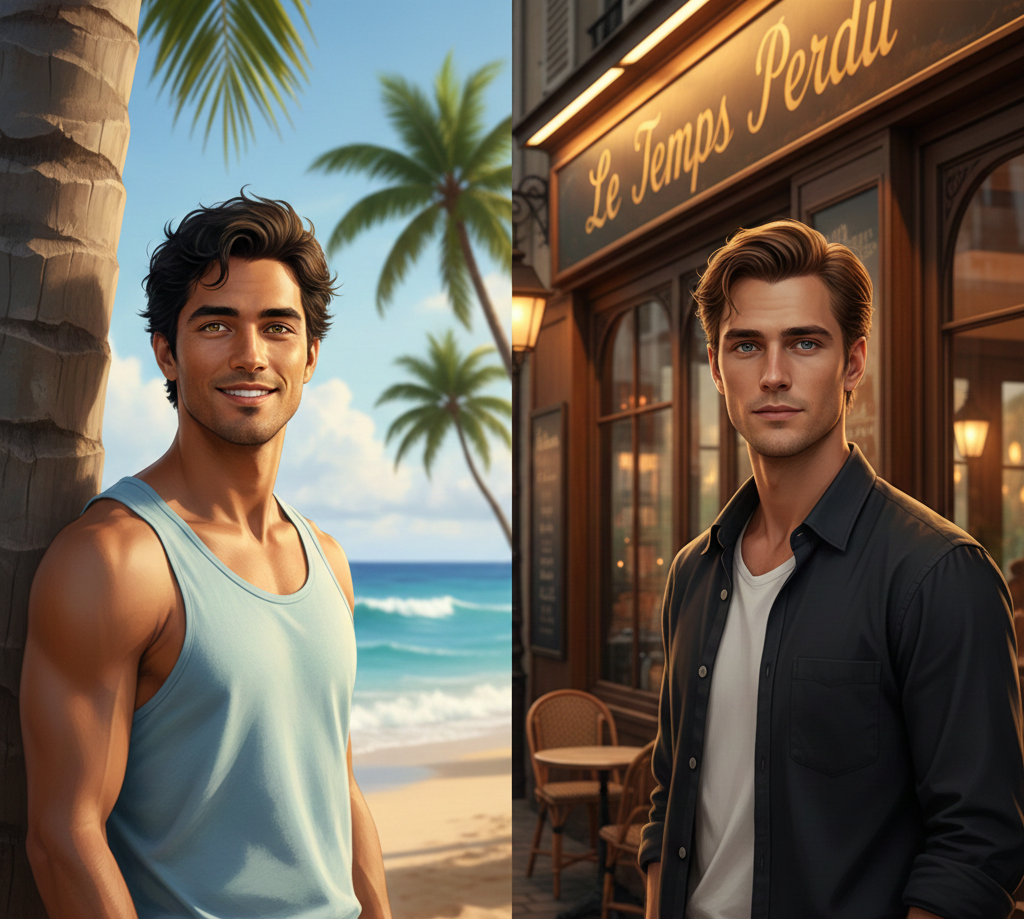 Cover art for A Vacation of Firsts, a natural mermaid scenario on AI Dungeon