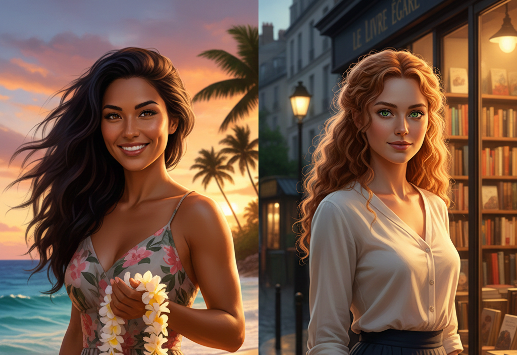 Cover art for A Vacation to Remember, a natural mermaid scenario on AI Dungeon