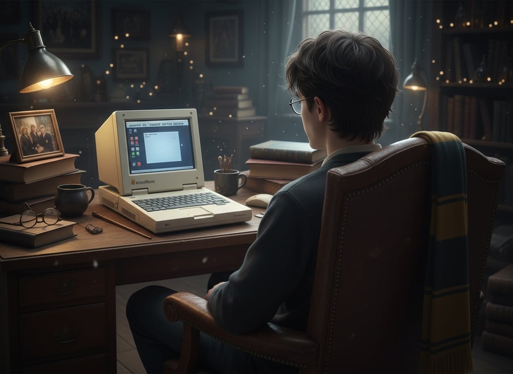 Cover art for Mater PC: Harry Potter Edition on AI Dungeon