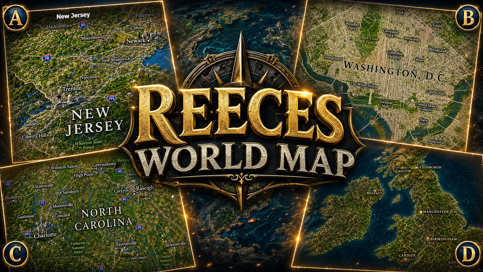 Cover art for Reeces World Map on Voyage