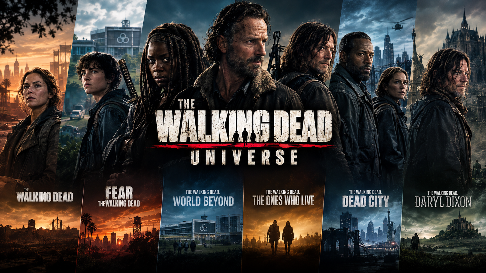Cover art for The Walking Dead Universe, an open world world on Voyage