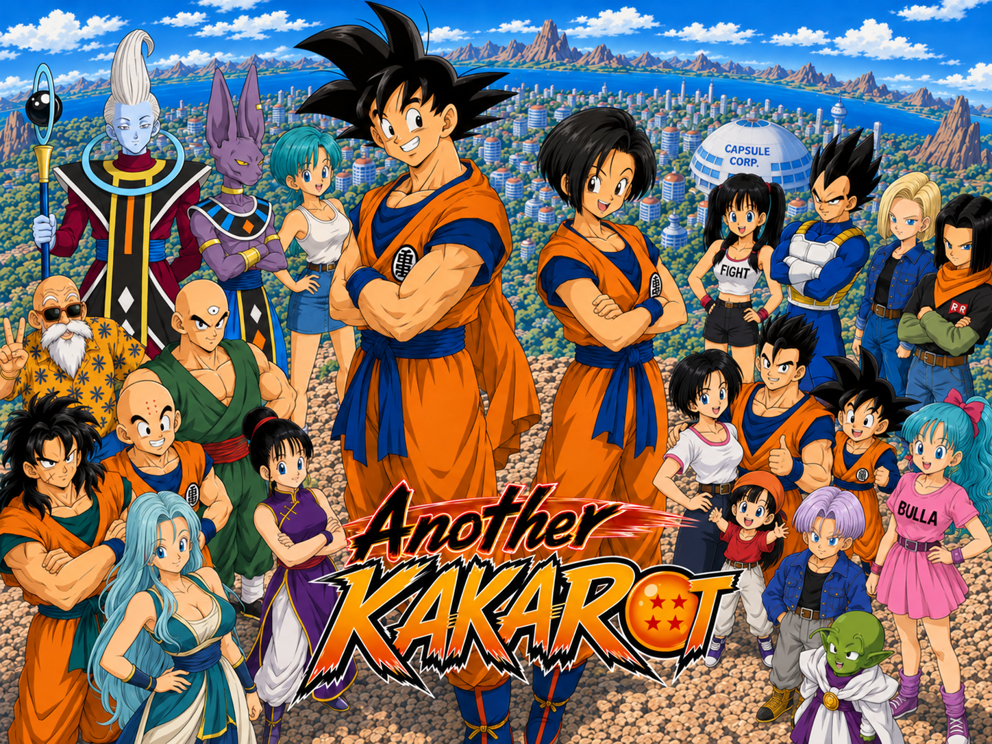 Cover art for Another Kakarot, an adventure world on Voyage