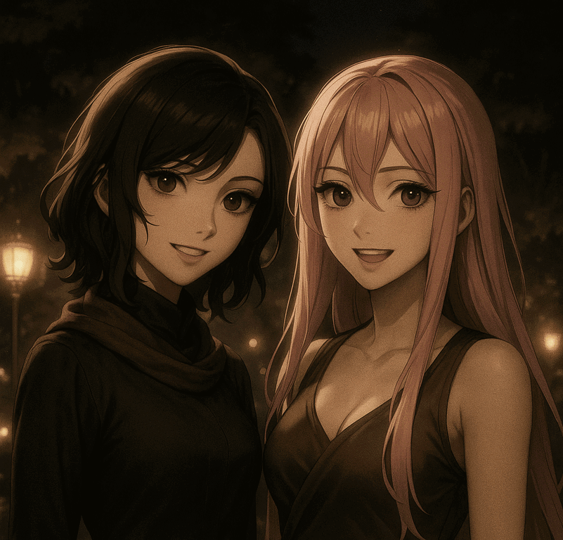 Cover art for Obscura: Yandere Sisters, a fantasy scenario on AI Dungeon
