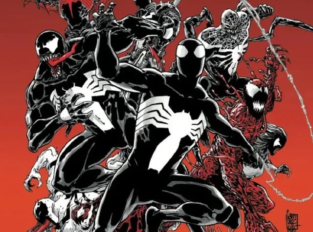 Cover art for We Are Venom!, a marvel scenario on AI Dungeon