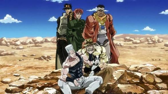 Cover art for JJBA: desert travels! on AI Dungeon