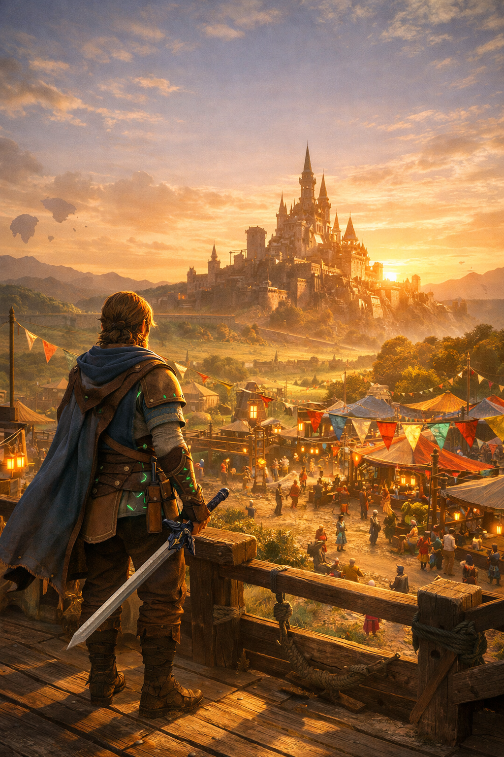Cover art for Echoes of the Kingdom (Legend of Zelda), a the legend of zelda scenario on AI Dungeon