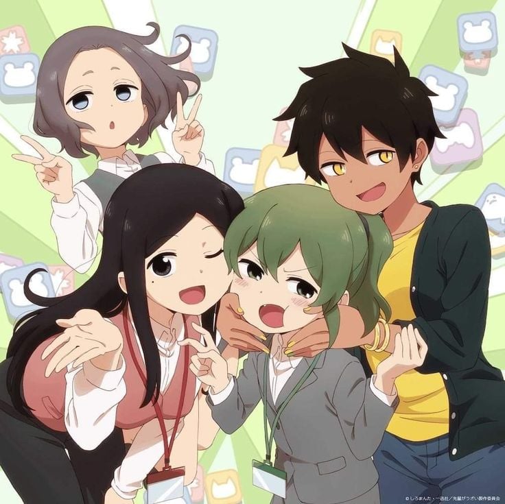 Cover art for My Senpai is Annoying!, a romantic scenario on AI Dungeon