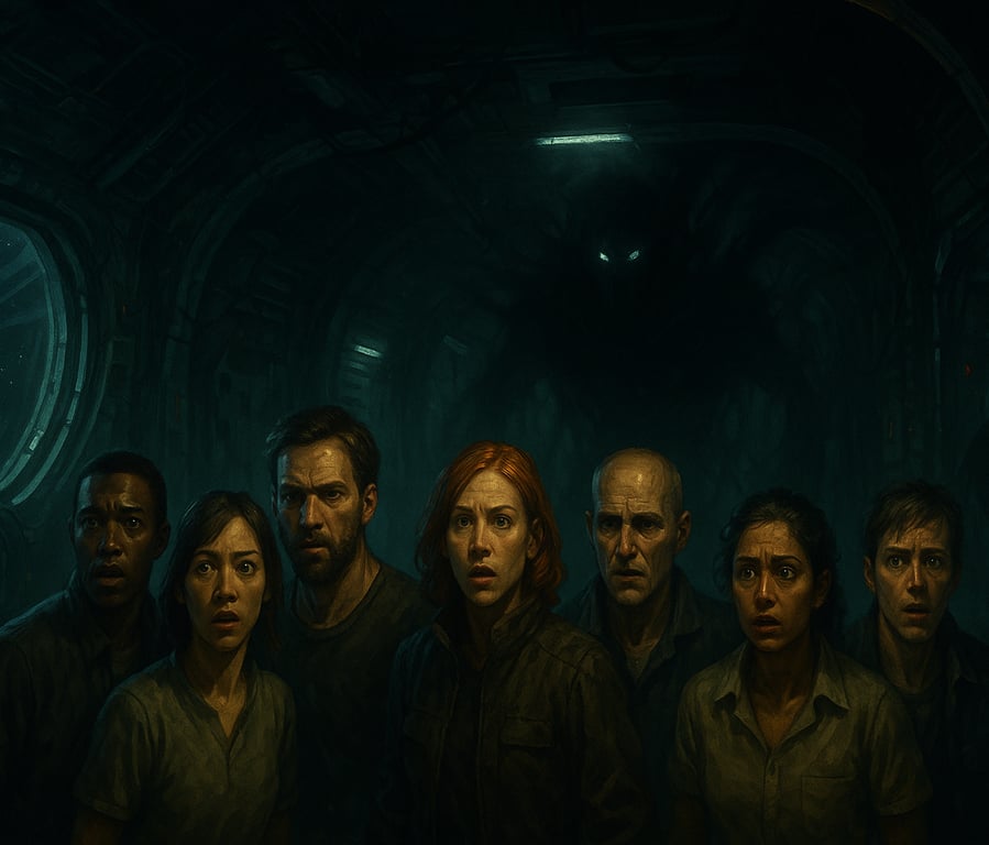 Cover art for Signal: Dead, a scifi scenario on AI Dungeon