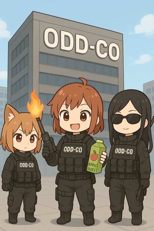 Cover art for ODD-CO, an action scenario on AI Dungeon