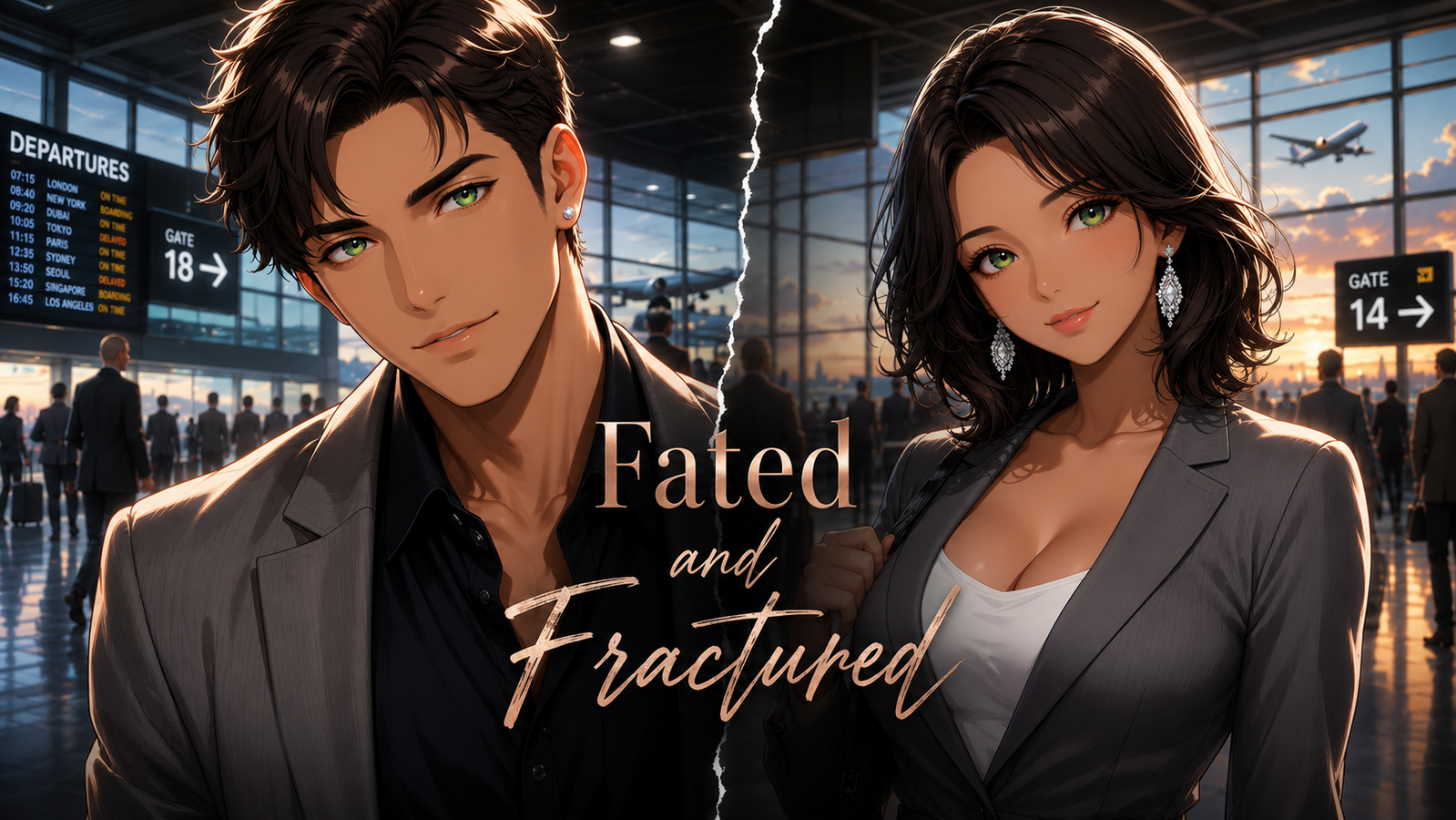 Cover art for Fated and Fractured (🎭), an inner self scenario on AI Dungeon
