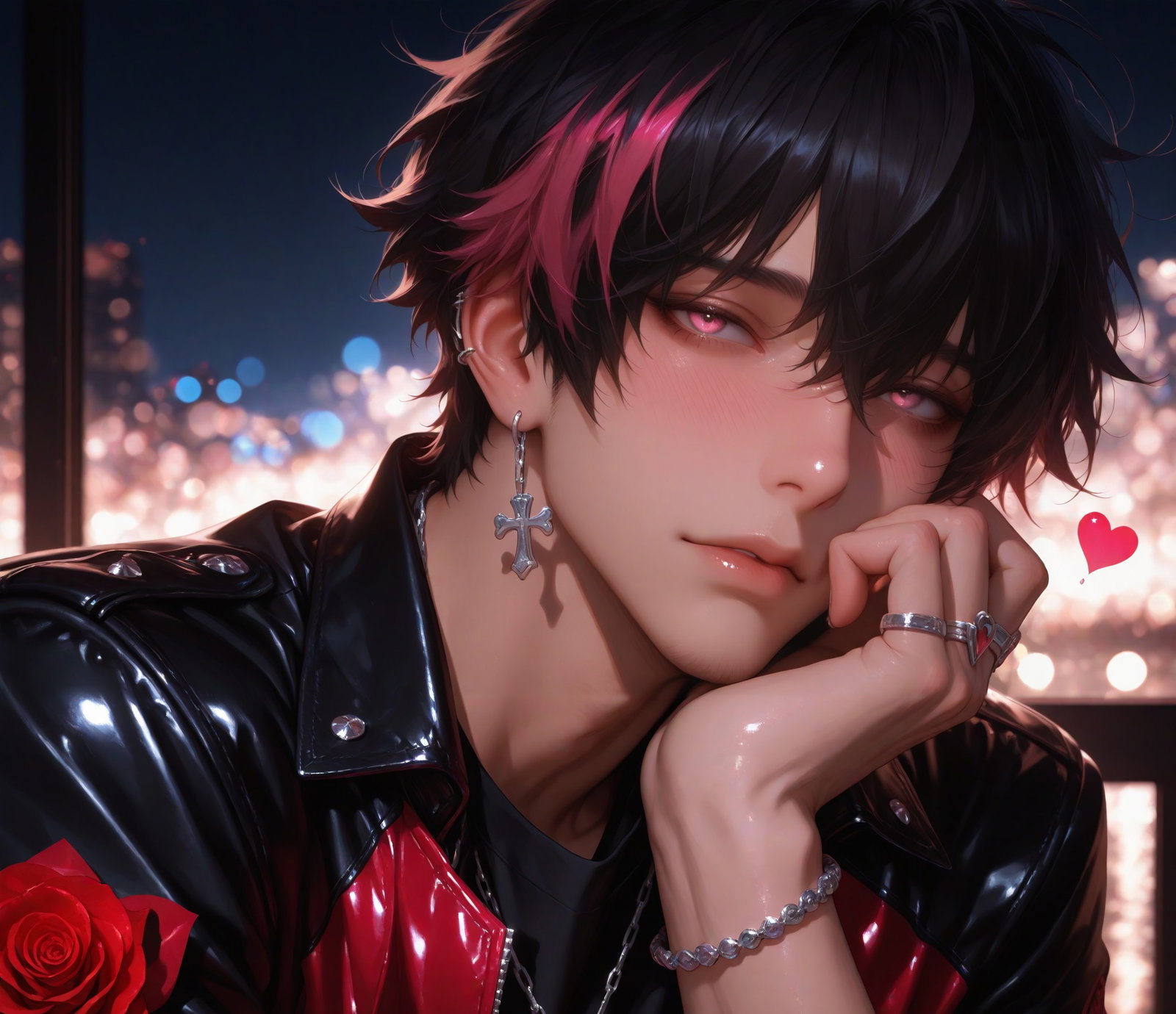 Cover art for Last Minute Valentine (π), an autocards scenario on AI Dungeon