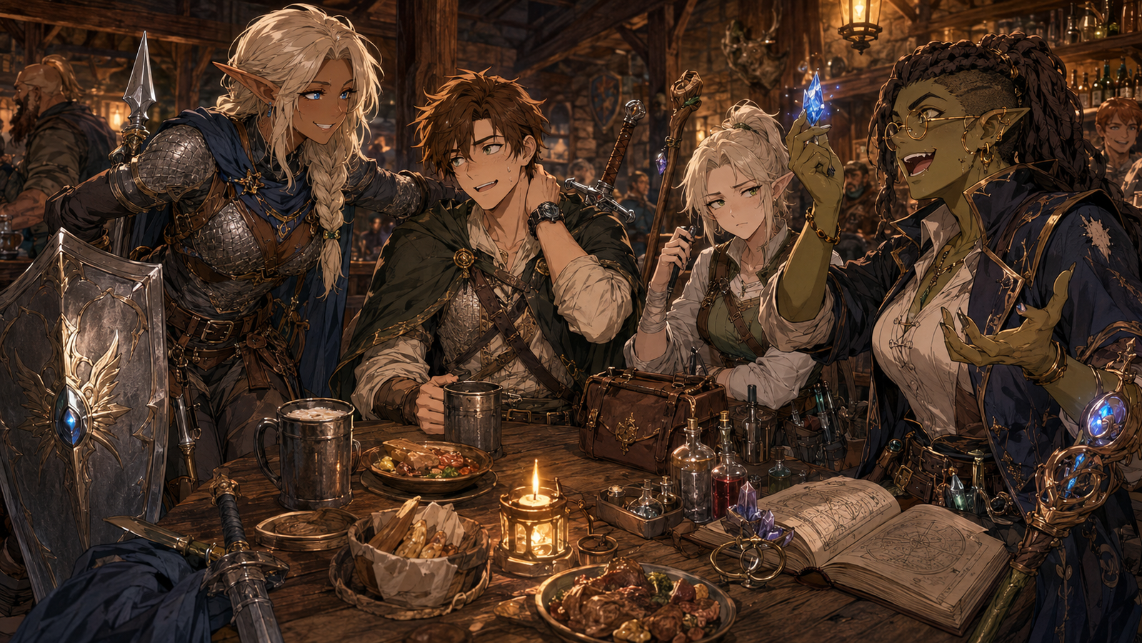Cover art for RIFTBOUND: An Elyndra Isekai, an isekai scenario on AI Dungeon