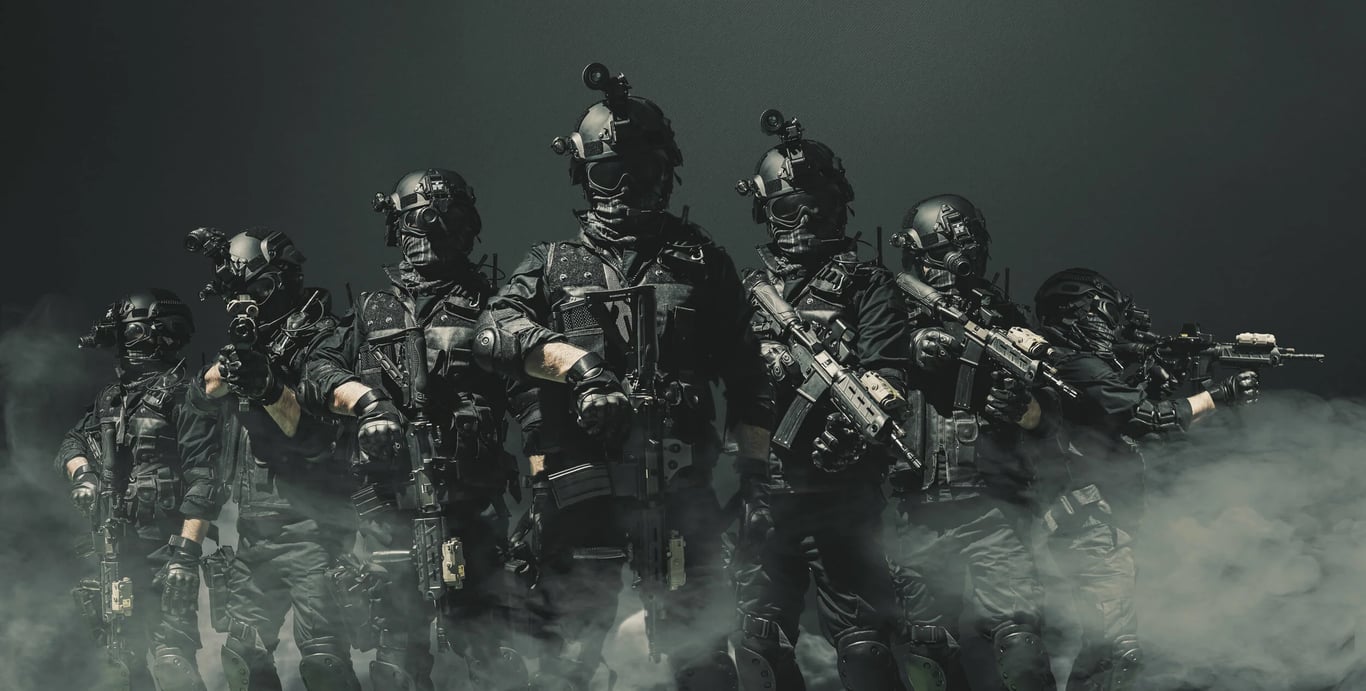 Cover art for Private Military Company, a pmc scenario on AI Dungeon
