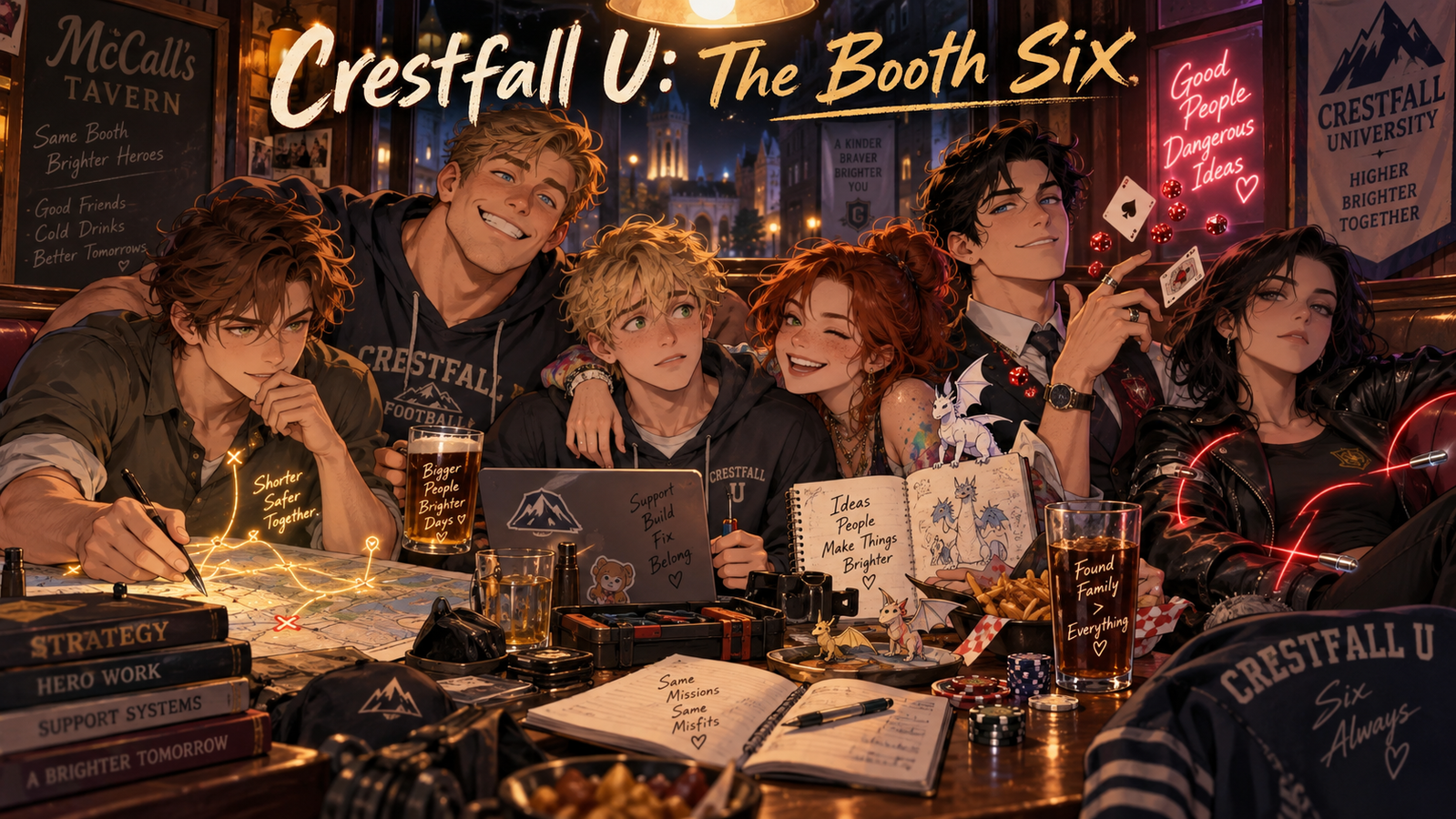 Cover art for Crestfall U: The Booth, a crestfall scenario on AI Dungeon
