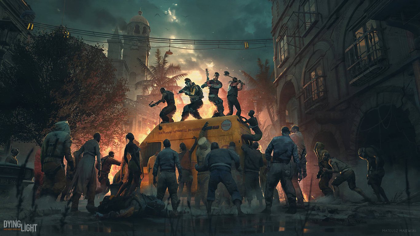 Cover art for Start of the Apocalypse, a zombie scenario on AI Dungeon