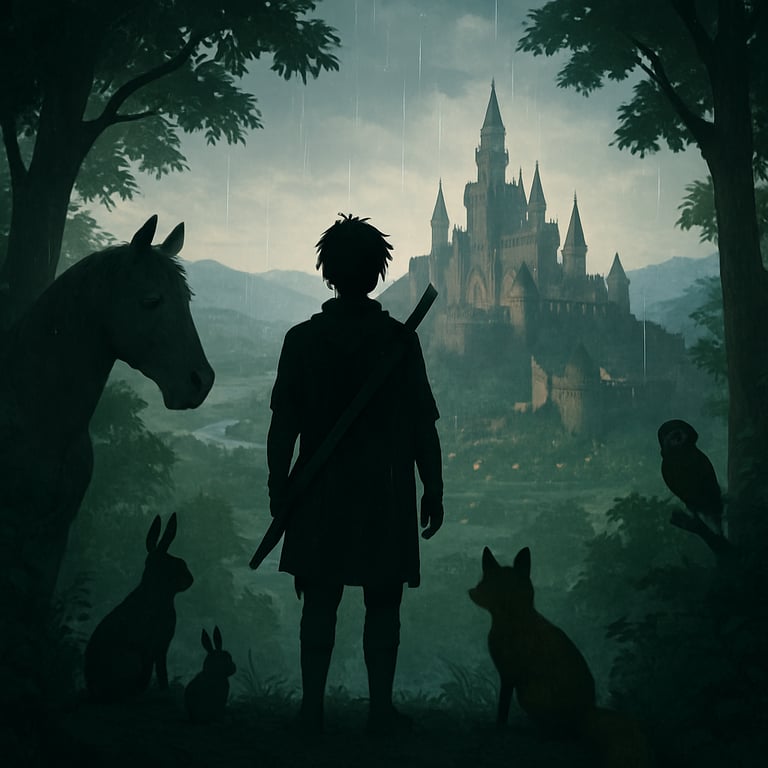 Cover art for Isekai'd as a Beast Tamer, a fantasy scenario on AI Dungeon