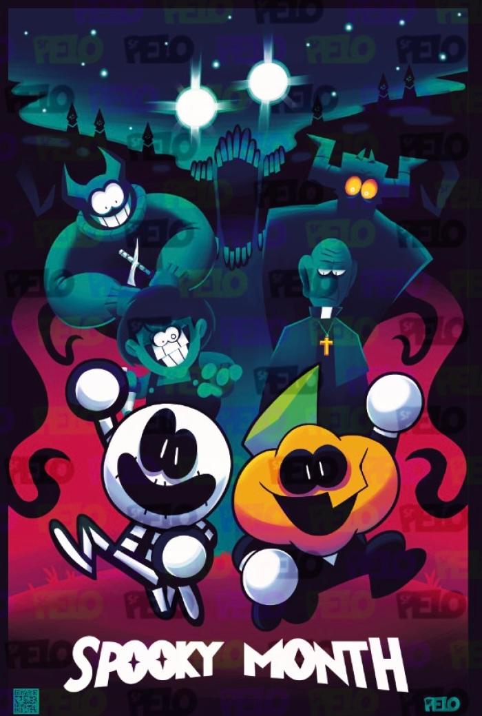 Cover art for IT IS DA SPOOKY MONTH!!!, a halloween scenario on AI Dungeon