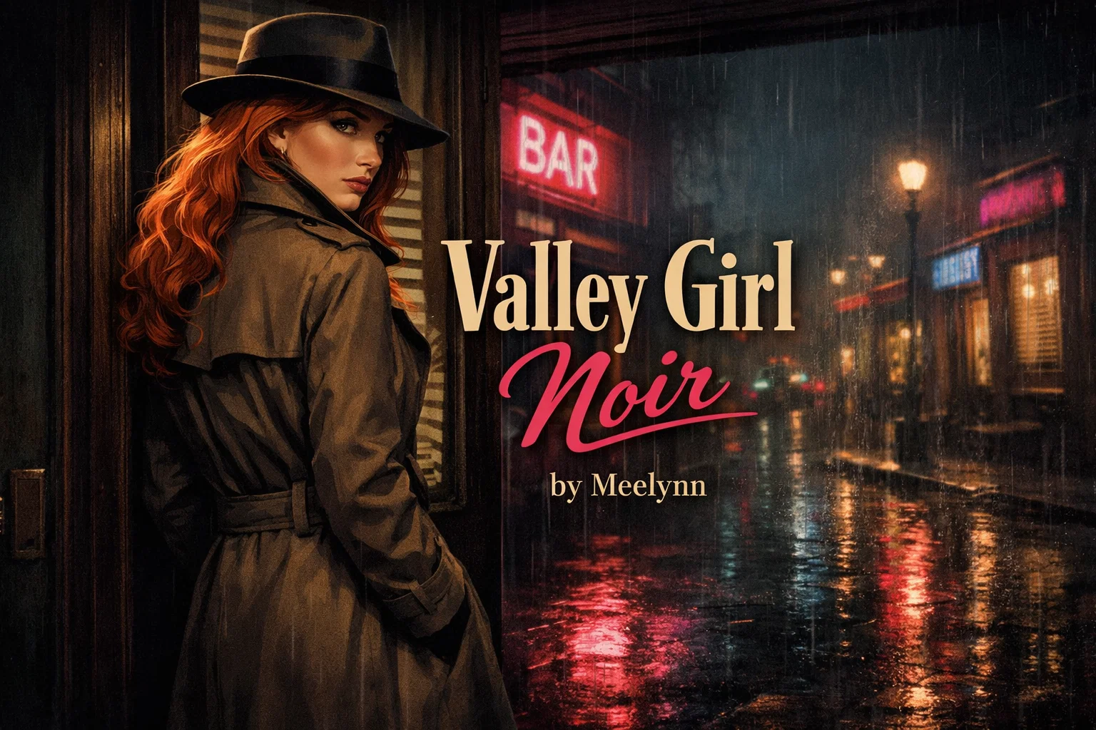 Cover art for Valley Girl Noir(Inner Self Edition), a valley girl scenario on AI Dungeon