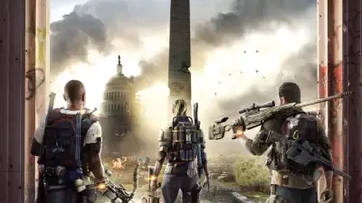 Cover art for The Division 2: Washington D.C., a the division scenario on AI Dungeon