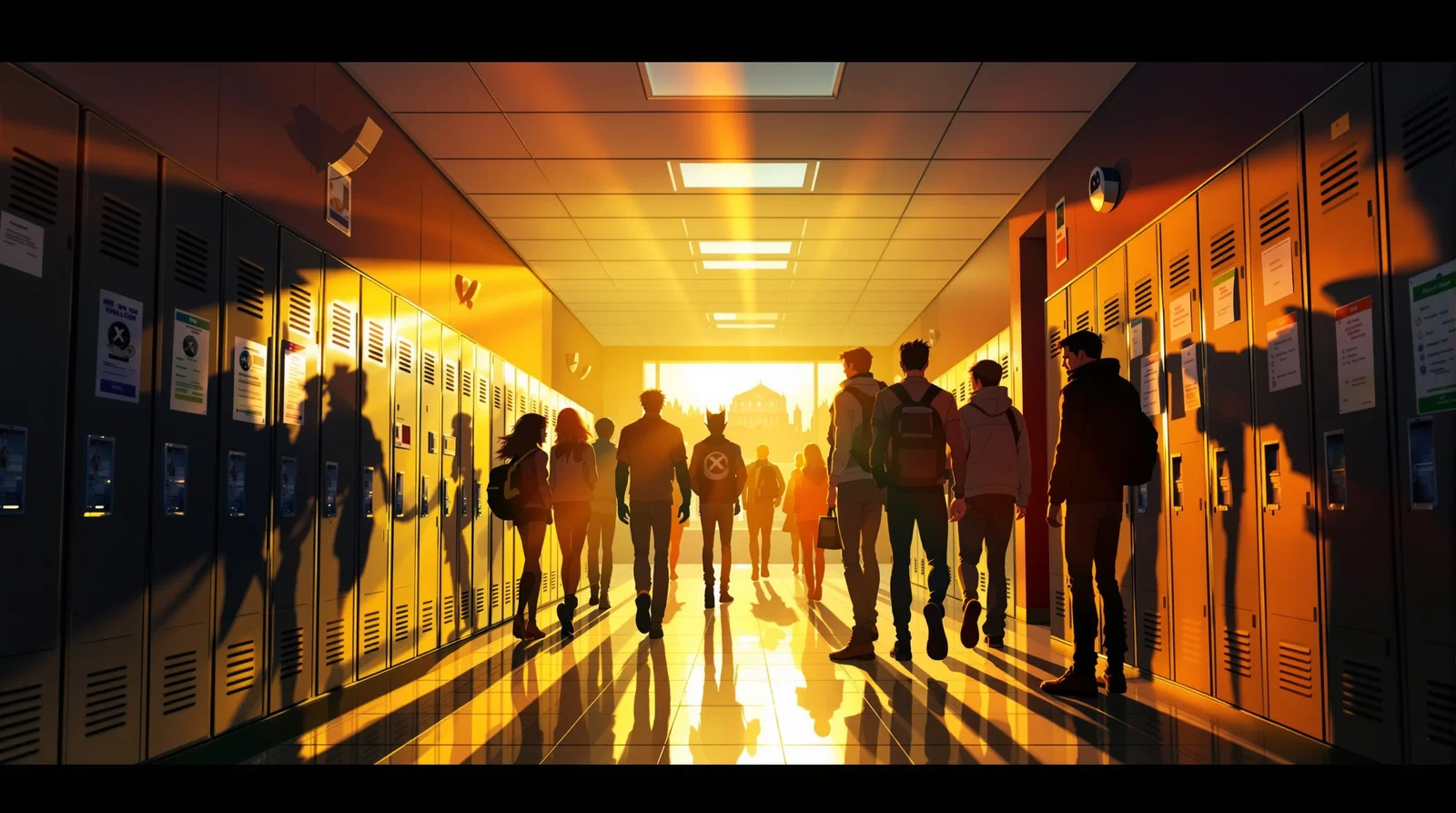 Cover art for X-Men Evolution: Halls of Bayville, a x-men evolution world on Voyage