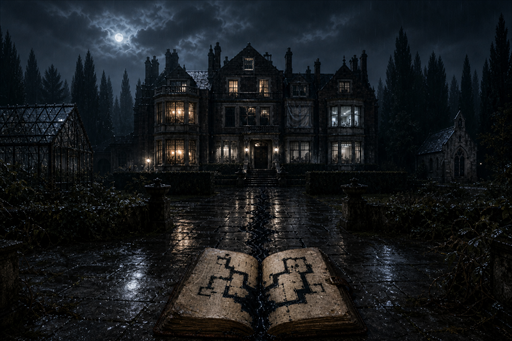 Cover art for Ink Still Wet, a gothic horror world on Voyage