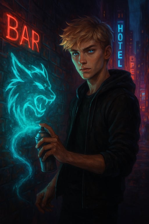 Cover art for Bone Street Mage on AI Dungeon