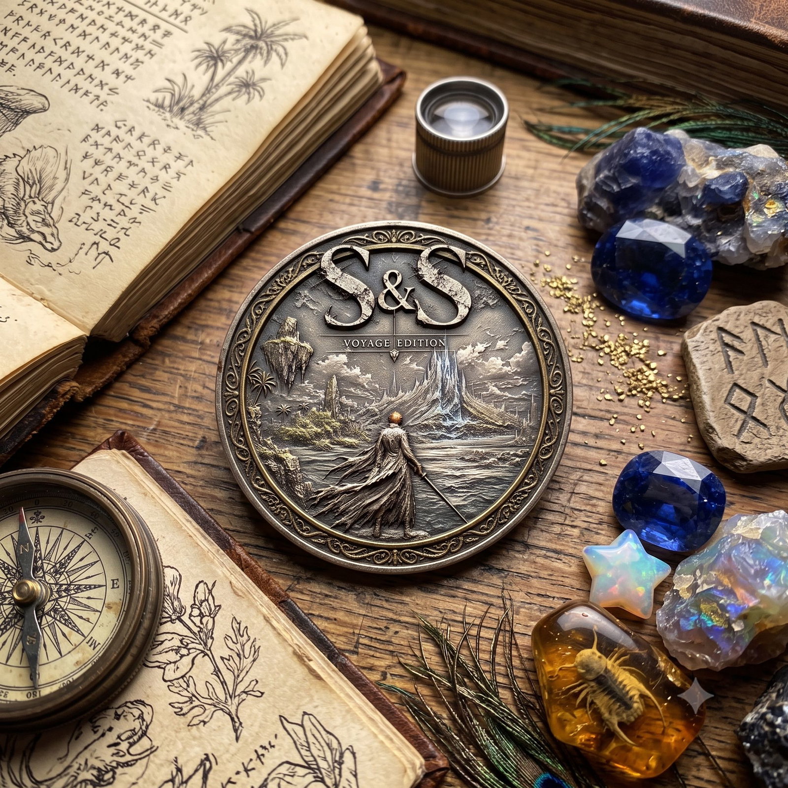 Cover art for Salt & Sapphire | Voyage Edition, a fantasy world on Voyage
